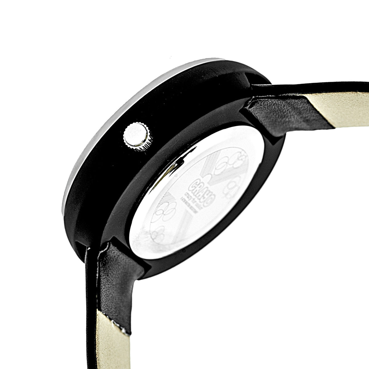 CRAYO Celebration Unisex Black Watch Crayo Celebration Unisex Watch Black Band Black Case  main image 4