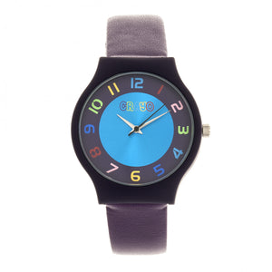 Crayo Jubilee Unisex Watch - Purple - CRACR4606