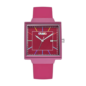 Crayo Dream Strap Watch - Pink - CRACR6002