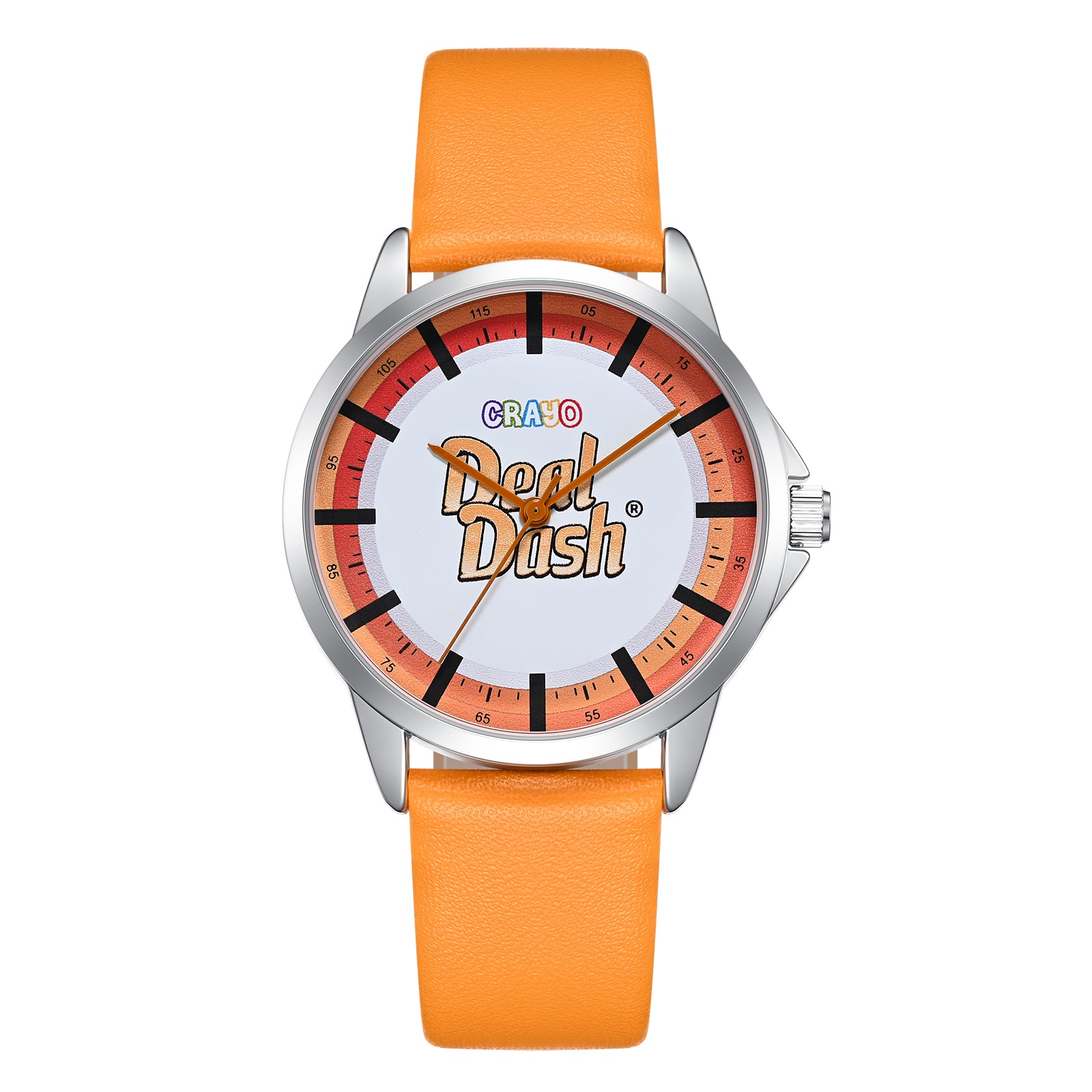 Crayo X Deal Dash Unisex Watch - Orange - CRADD001