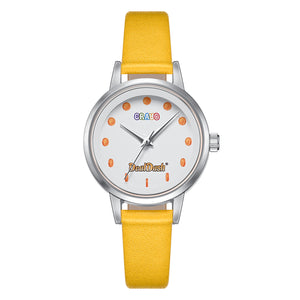 Crayo X Deal Dash Unisex Watch - Yellow - CRADD003