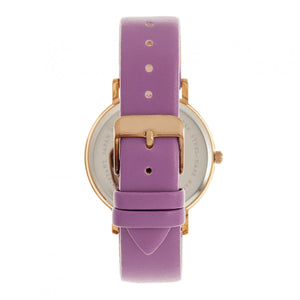 Crayo Fortune Unisex Watch - Rose Gold/Purple - CRACR4307