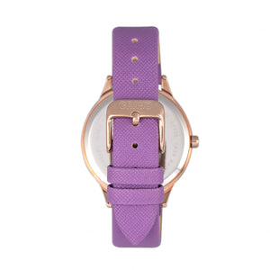 Crayo Gel Unisex Watch - Purple - CRACR5106