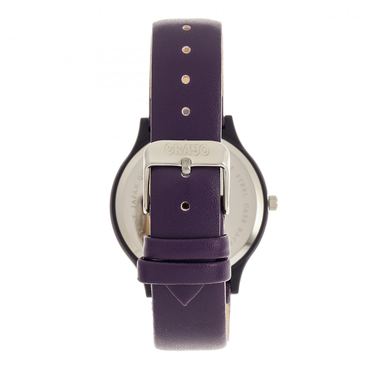 Crayo Jubilee Unisex Watch - Purple - CRACR4606