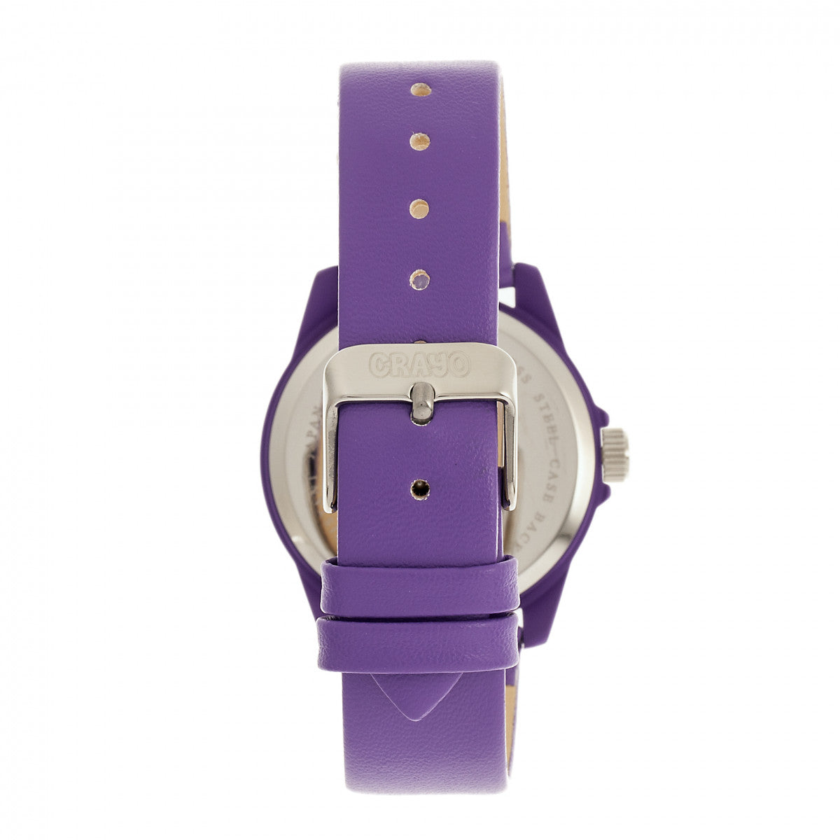 Crayo Jolt Unisex Watch - Purple - CRACR4904