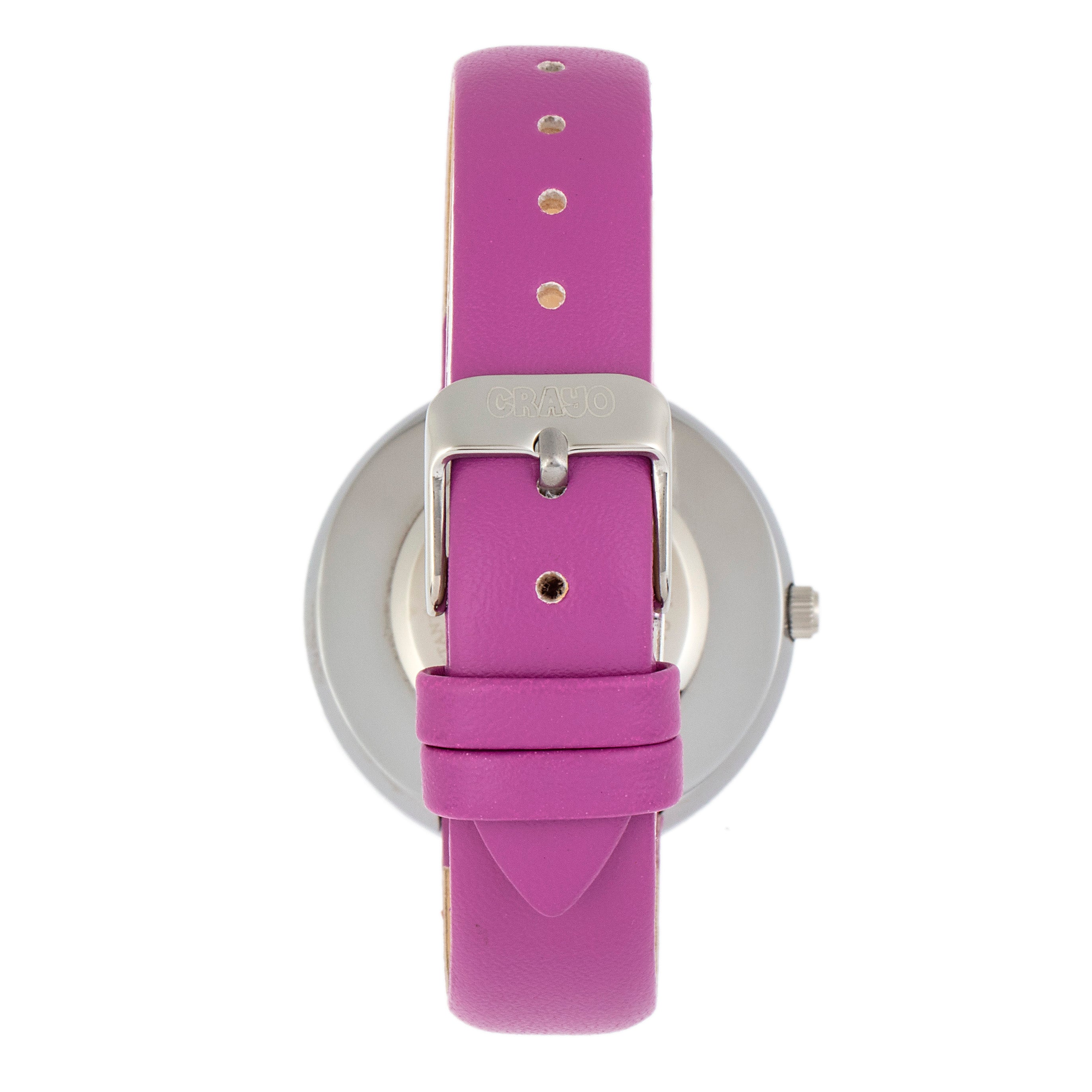 Crayo Metric Unisex Watch - Purple  - CRACR5803