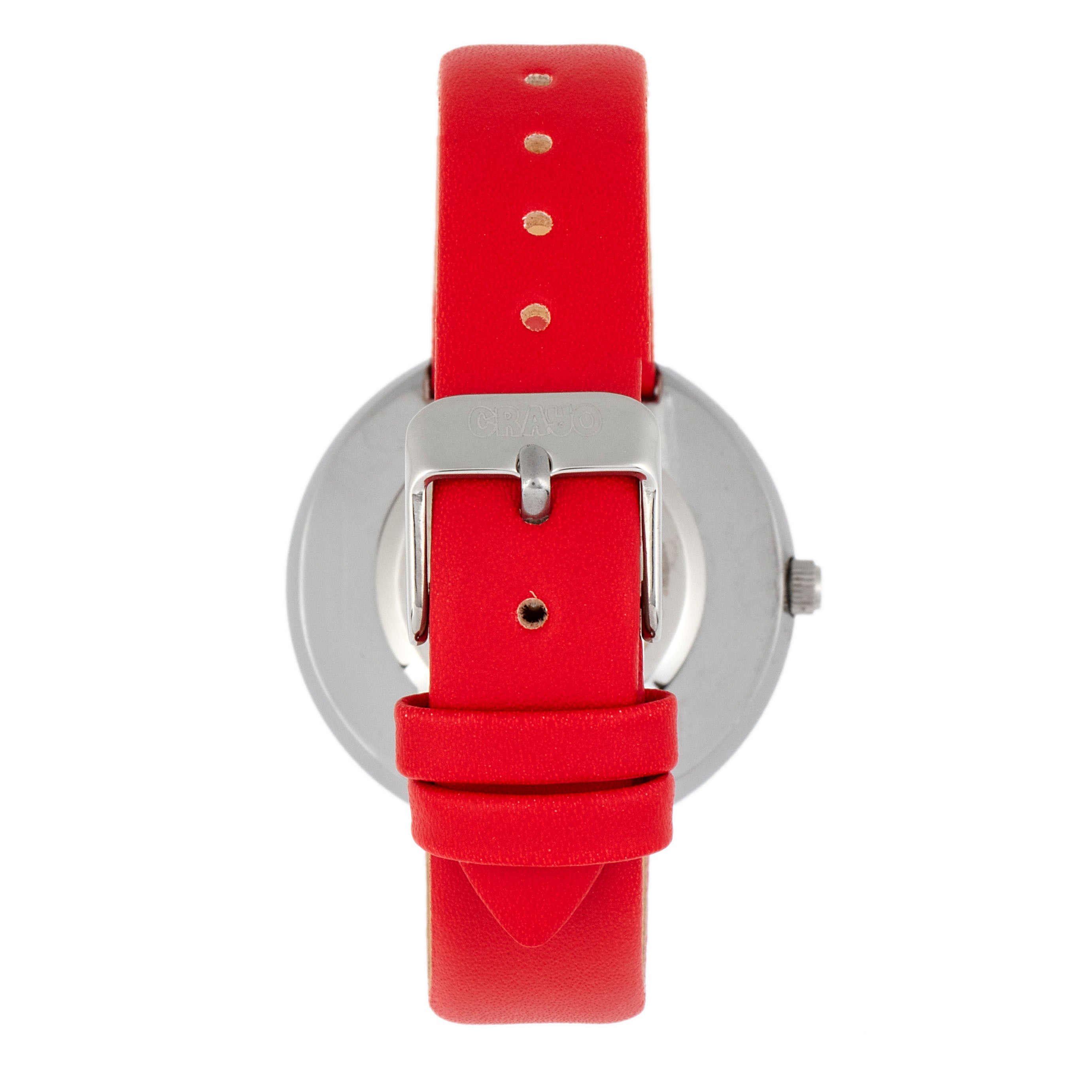 Crayo Metric Unisex Watch - Red  - CRACR5802