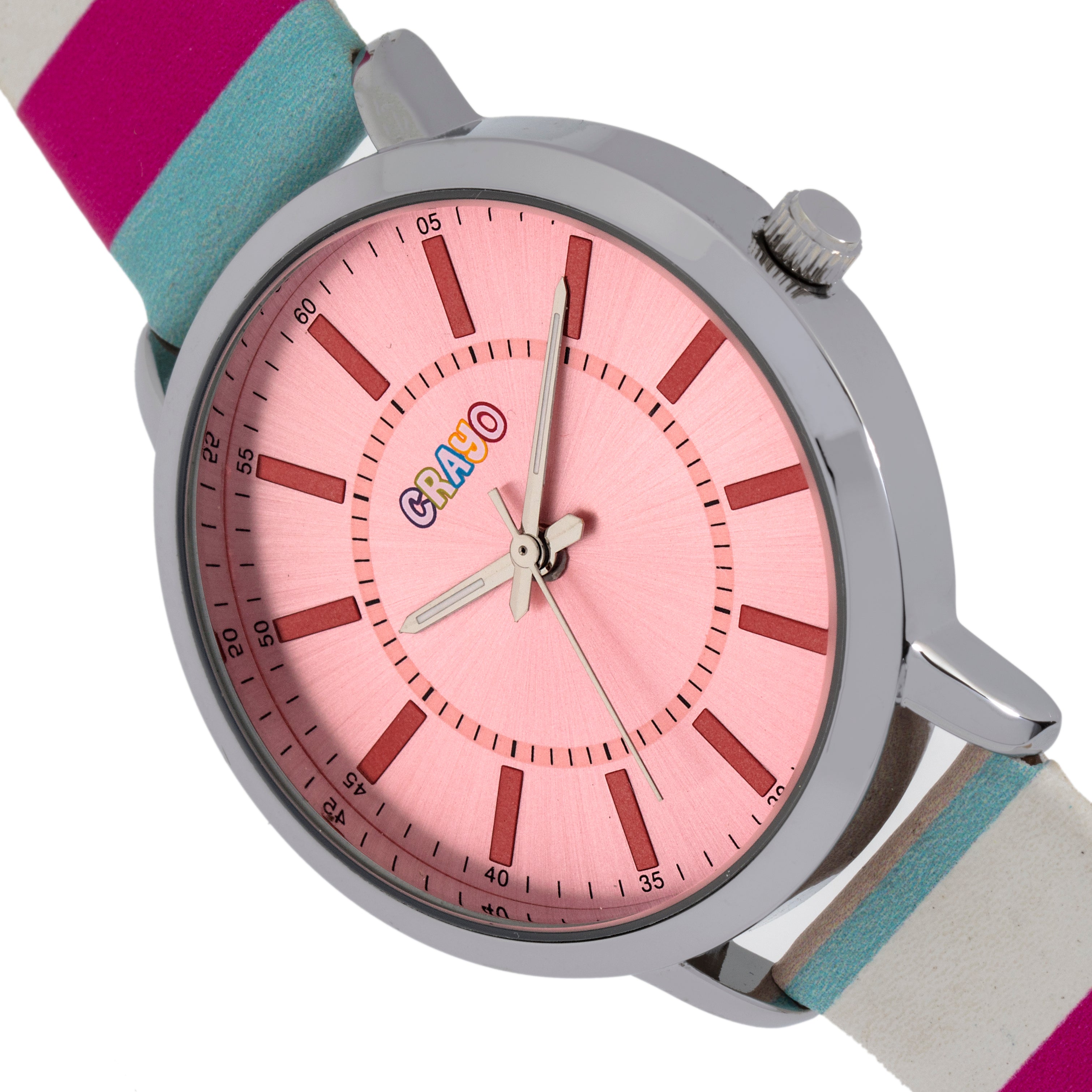 Crayo Swing Unisex Watch - Pink - CRACR5705