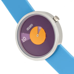 Crayo Pinwheel Unisex Watch - Light Blue - CRACR5203
