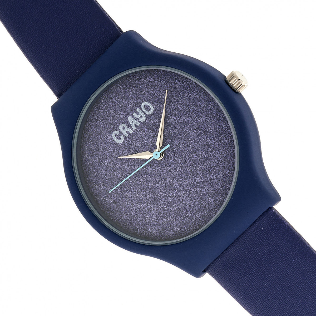 Crayo Glitter Unisex Watch - Purple - CRACR4507