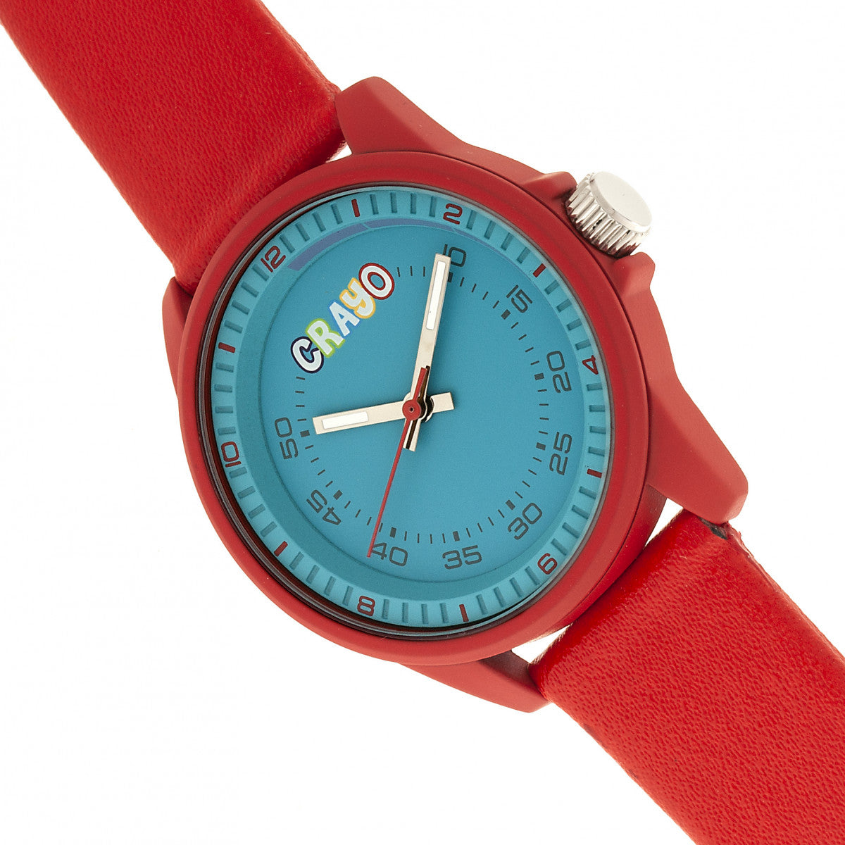 Crayo Jolt Unisex Watch - Red - CRACR4902