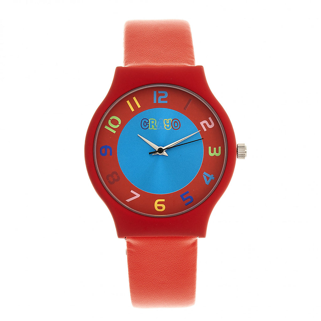 Crayo Jubilee Unisex Watch - Red - CRACR4603
