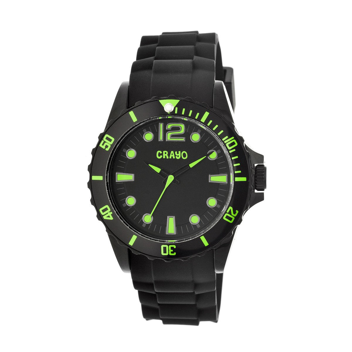 Crayo Fierce Unisex Watch - Green - CRACR2305