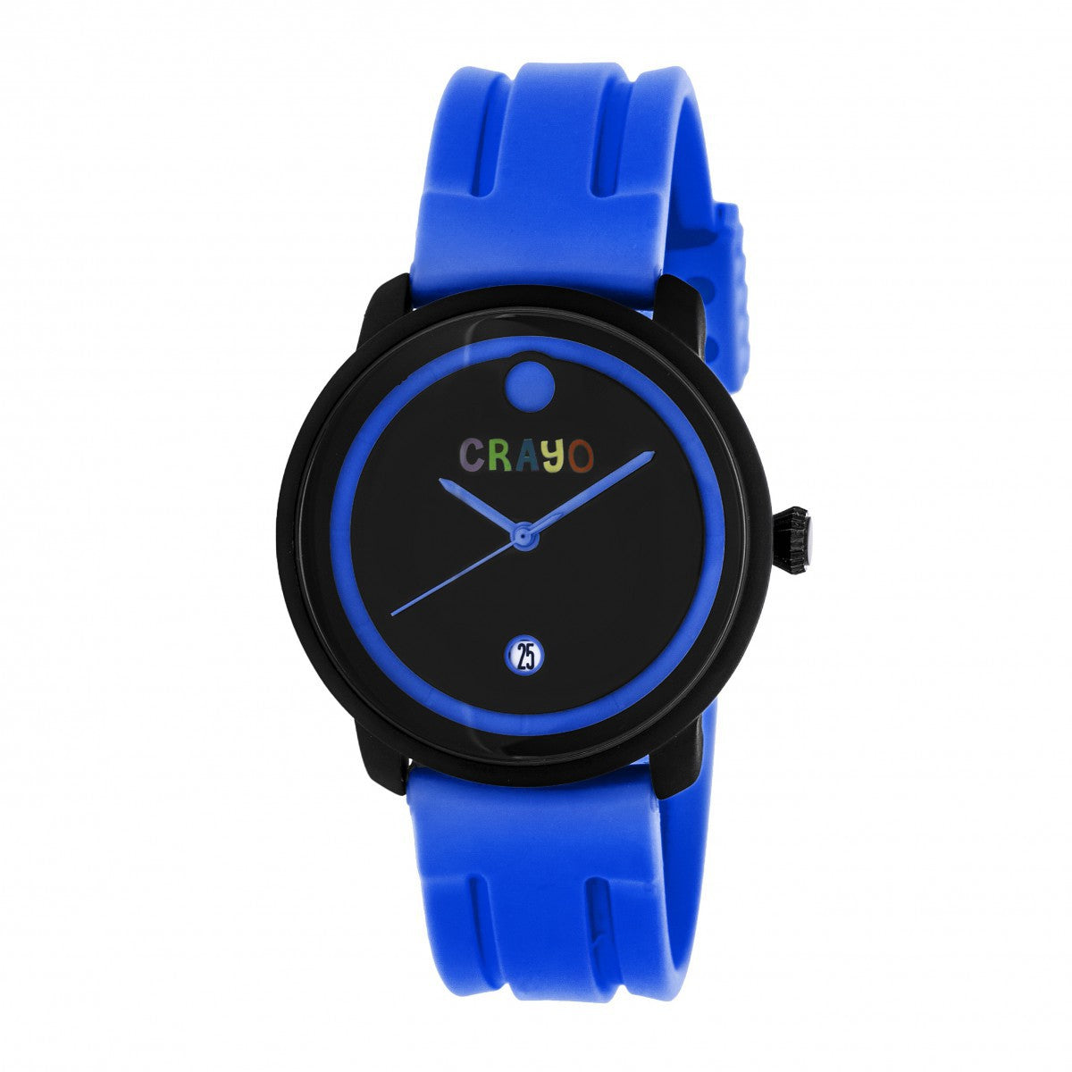 Crayo Fresh Unisex Watch w/Date - Blue - CRACR0302