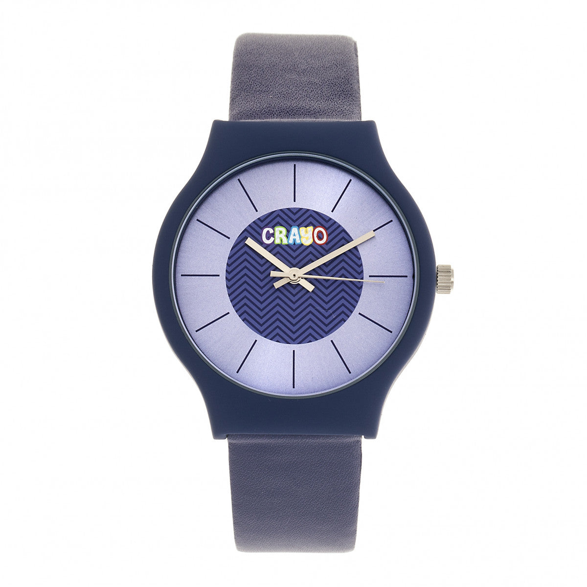 Crayo Trinity Unisex Watch - Purple - CRACR4407