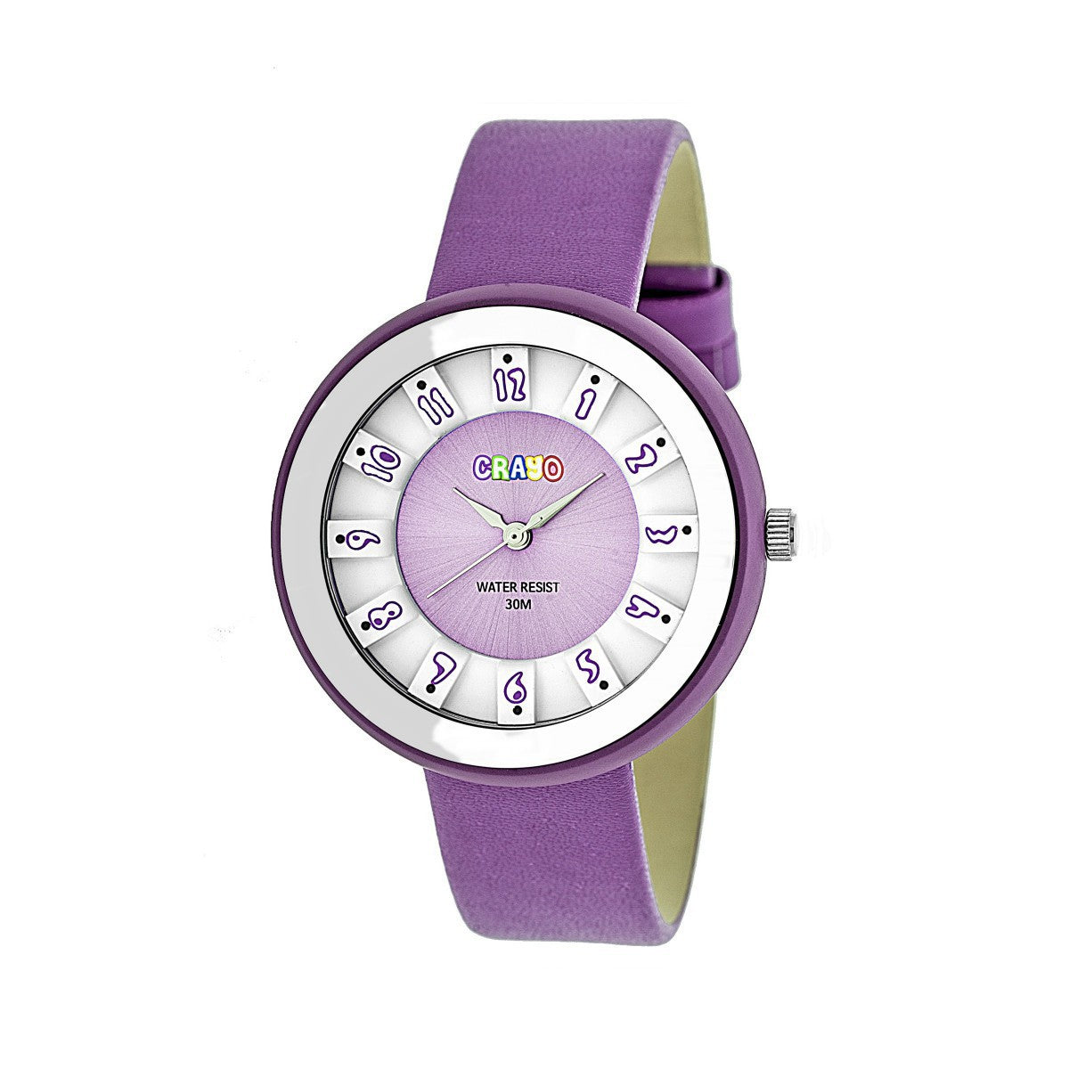 Crayo Celebration Unisex Watch - Lavender - CRACR3407