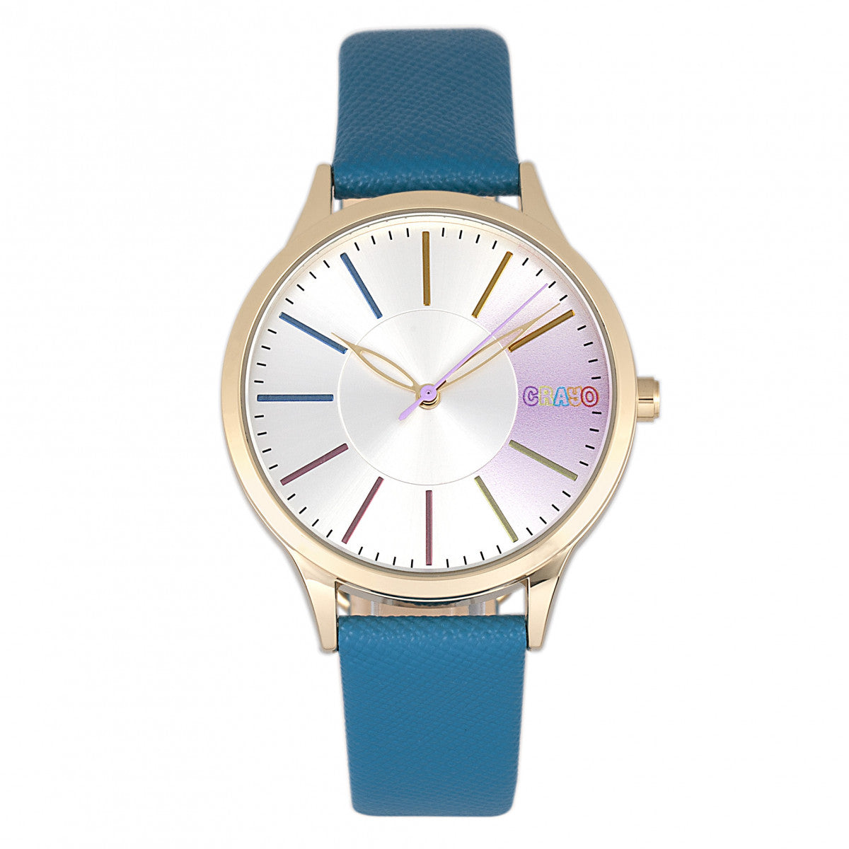 Crayo Gel Unisex Watch - Blue - CRACR5104