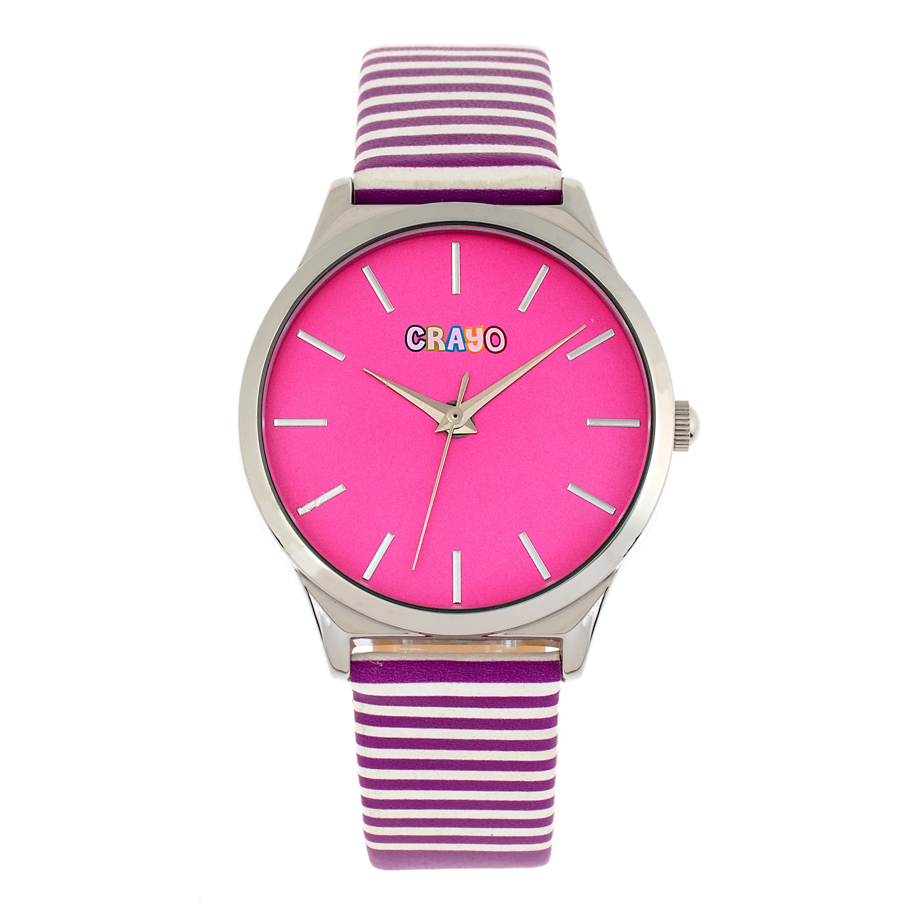 Crayo Aboard Unisex Watch - Purple - CRACR5604