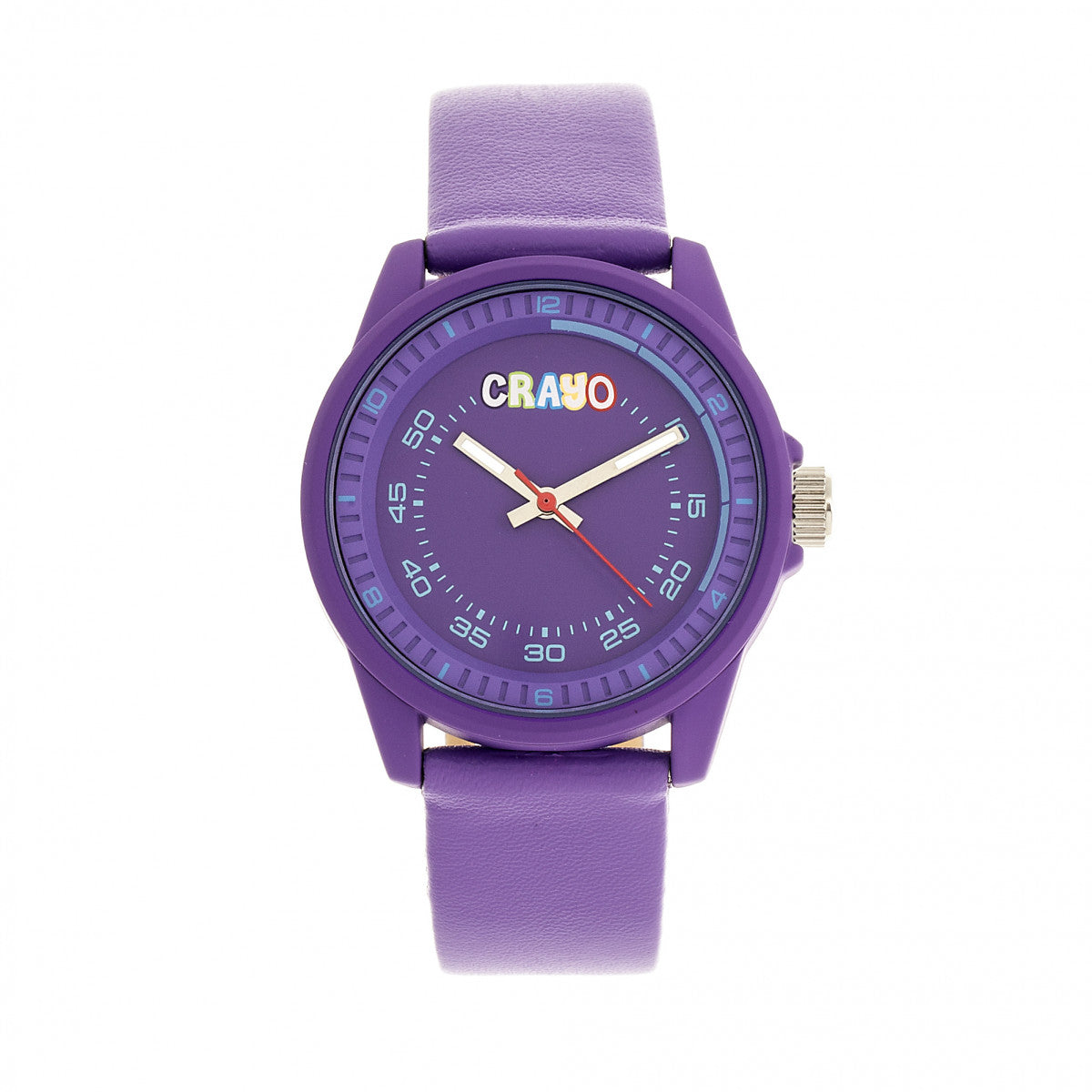 Crayo Jolt Unisex Watch - Purple - CRACR4904