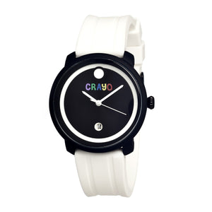 Crayo Fresh Unisex Watch w/Date - White - CRACR0304