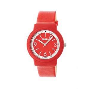 Crayo Vivid Unisex Watch - Red - CRACR4703